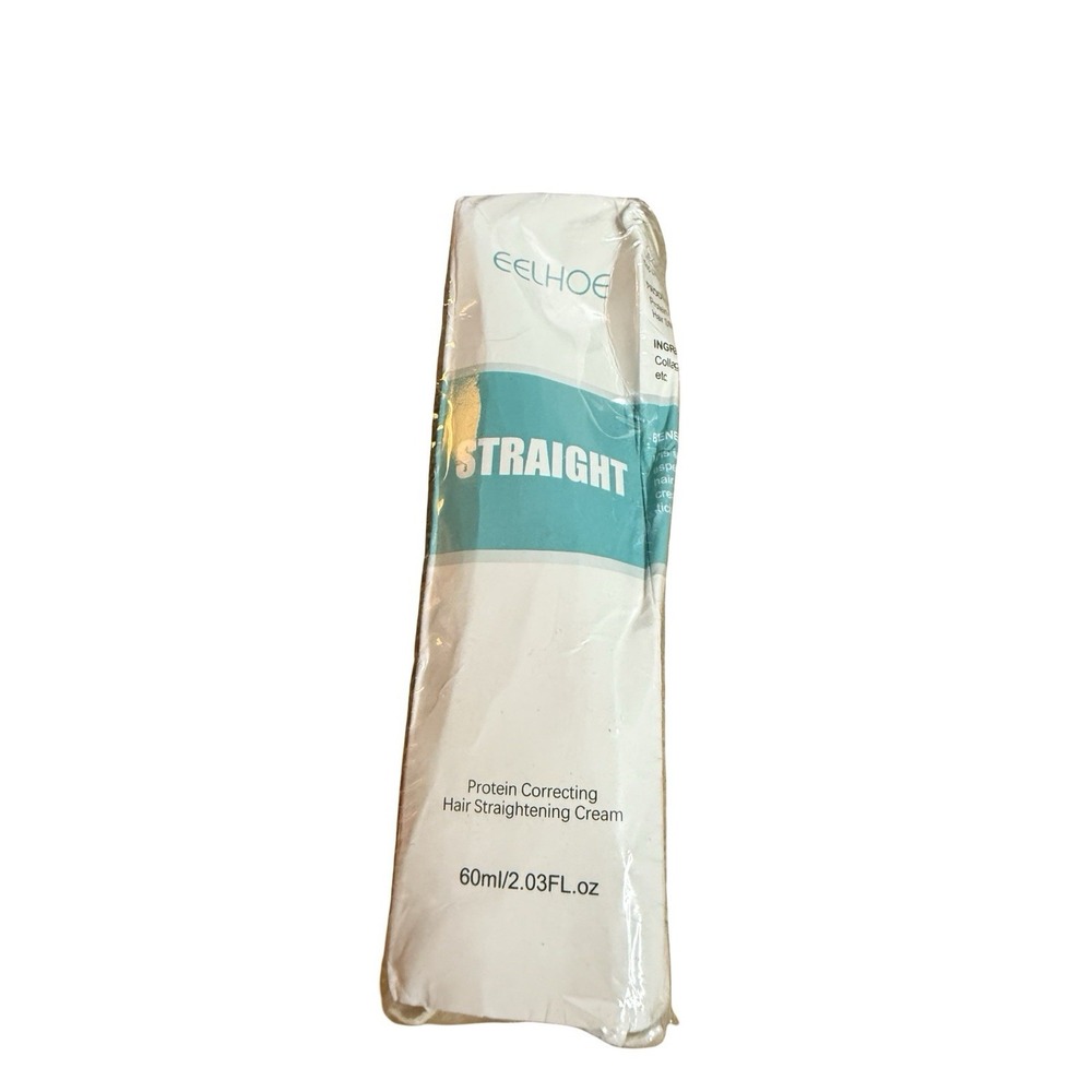 EELhoe Straight protein correction hair straightening‎ cream sealed 2.03oz